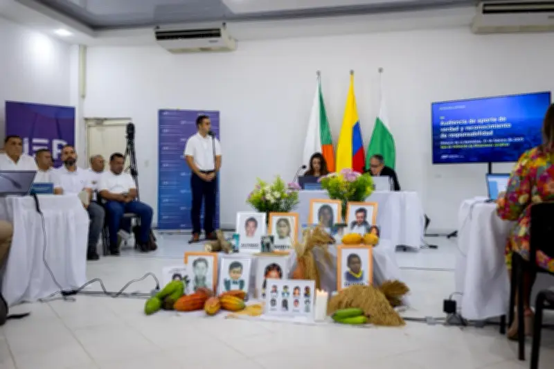 Exmilitares reconocen responsabilidad por masacre de San José de Apartadó ante la JEP