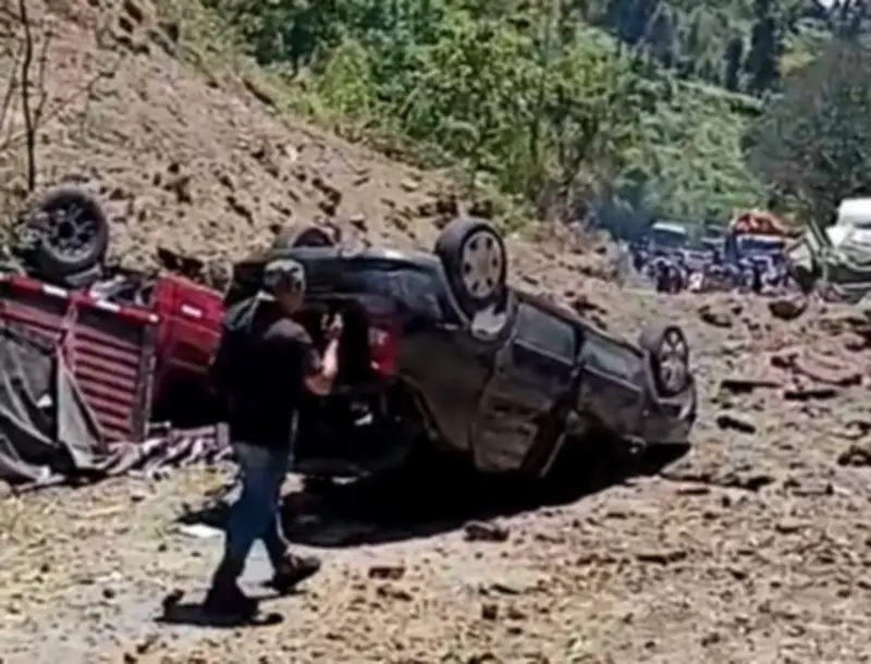 Explosión de cilindro bomba en retén ilegal de disidencias de Farc en Cajibío deja cinco muertos