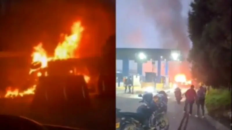 Explosión en peaje Casablanca deja 19 heridos y víctimas fatales en vía Zipaquirá-Ubaté