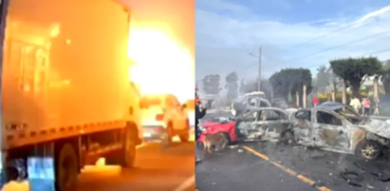 Explosión en peaje Casablanca deja cinco muertos y 19 heridos en vía Ubaté-Zipaquirá