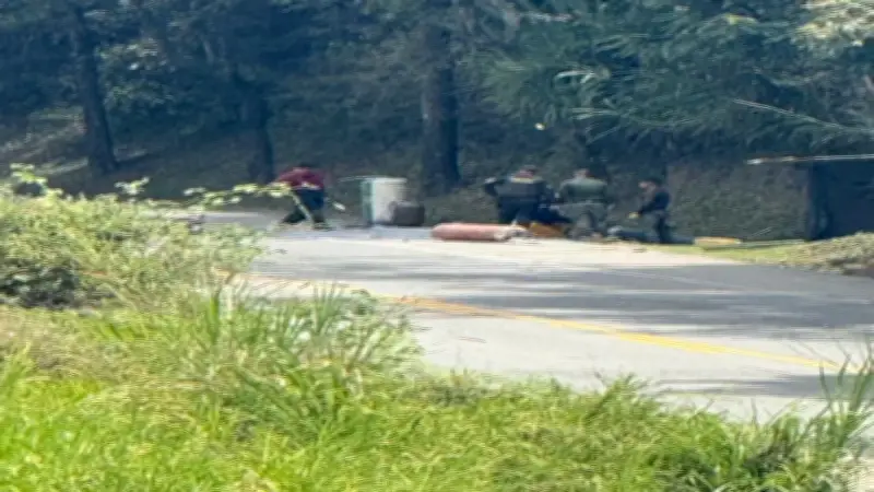 Explosivo en la vía Panamericana mantiene bloqueo por más de 12 horas