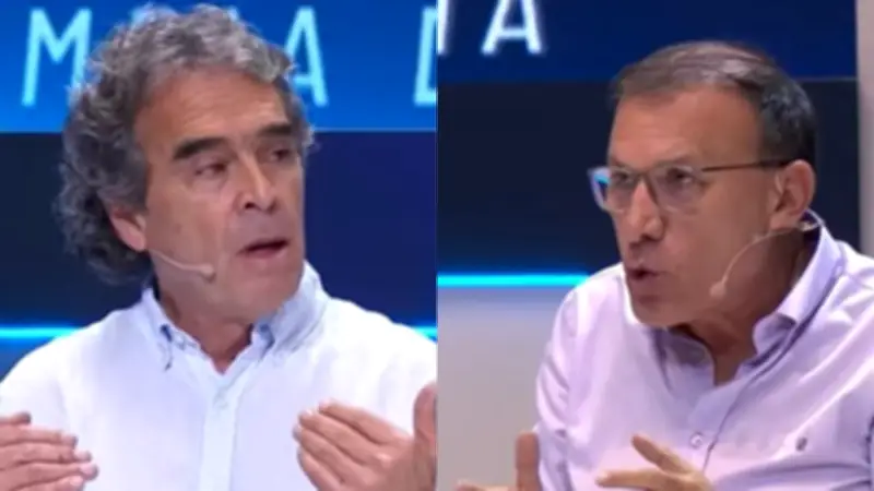 Fajardo y Barreras chocan en debate presidencial de Naturgas sobre gobernabilidad