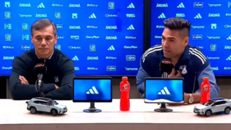 Falcao estalla contra arbitraje tras empate en clásico bogotano: '¿Cuál es el miedo?'