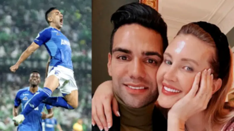 Falcao y Lorelei Tarón: La fe y el fútbol que unen al 'Tigre' en Millonarios