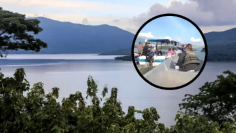 Familia Santandereana Rescatada Tras 15 Horas Perdida en Embalse Topocoro