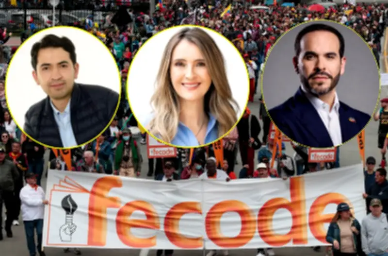 Fecode ordena ataque mediático contra Paloma Valencia y otros políticos
