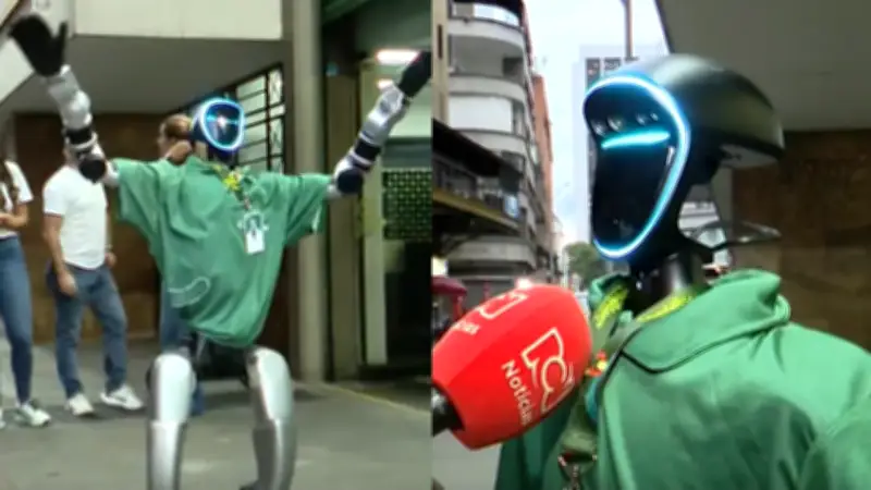 Felisstmente: El robot de Medellín que combate el sedentarismo laboral con pausas activas