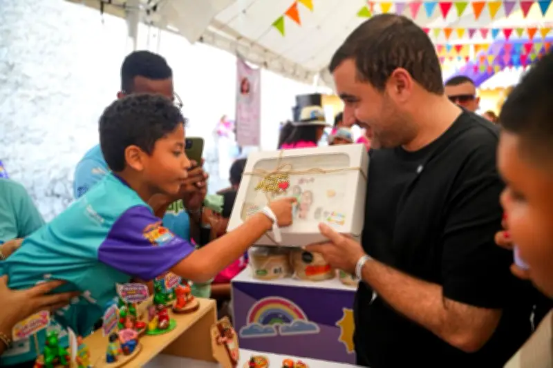 Feria de miniemprendedores de Bolívar supera los $20 millones en ventas en Cartagena