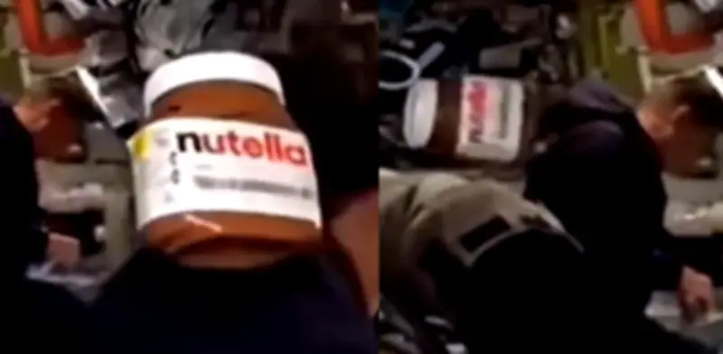 Frasco de Nutella flotante en Artemis II causa revuelo viral en redes sociales