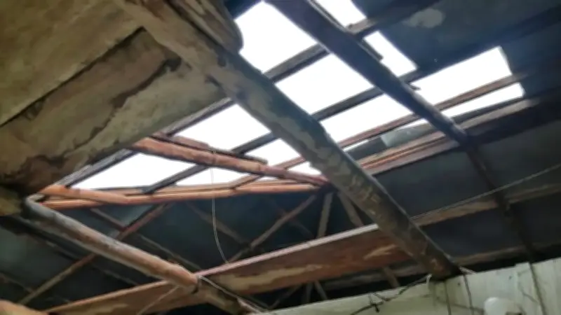 Fuerte vendaval en Ituango, Antioquia, deja al menos 50 familias afectadas en 11 veredas