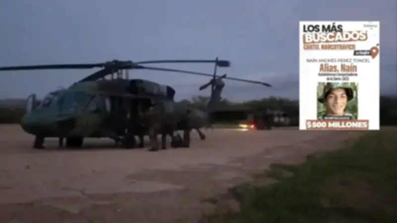 Fuerzas Militares abaten a nueve integrantes del anillo de seguridad de alias Naín en La Guajira