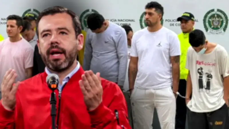 Galan rechaza libertad para cabecilla de banda capturada en Bogotá
