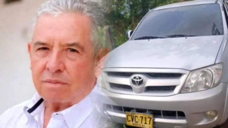 Ganadero adulto mayor desaparece en Cesar; su camioneta fue hallada incinerada