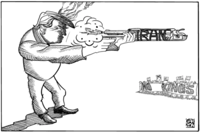 Garzon publica nuevos cartones satíricos sobre la actualidad política colombiana