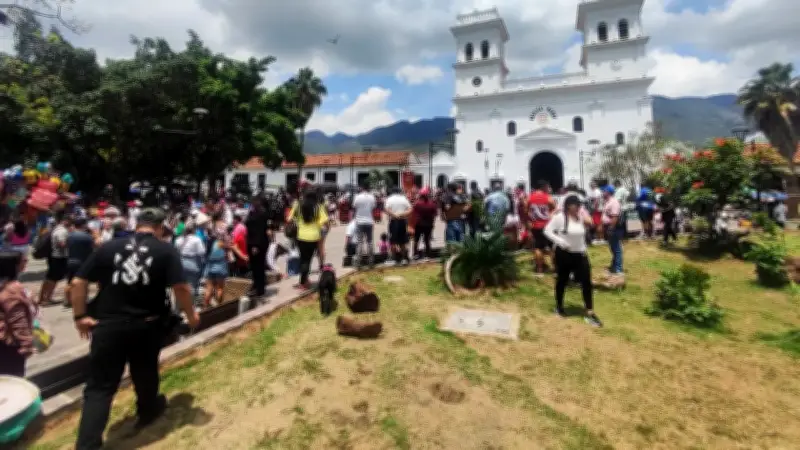 Girón se consolida como epicentro de la fe y el turismo religioso en Santander durante Semana Santa