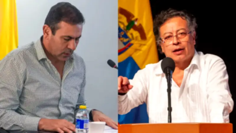 Gobernador de Santander rechaza advertencia de Petro sobre paros y le pide liderar