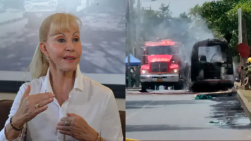 Gobernadora del Valle arremete contra el Gobierno tras atentado en Cali