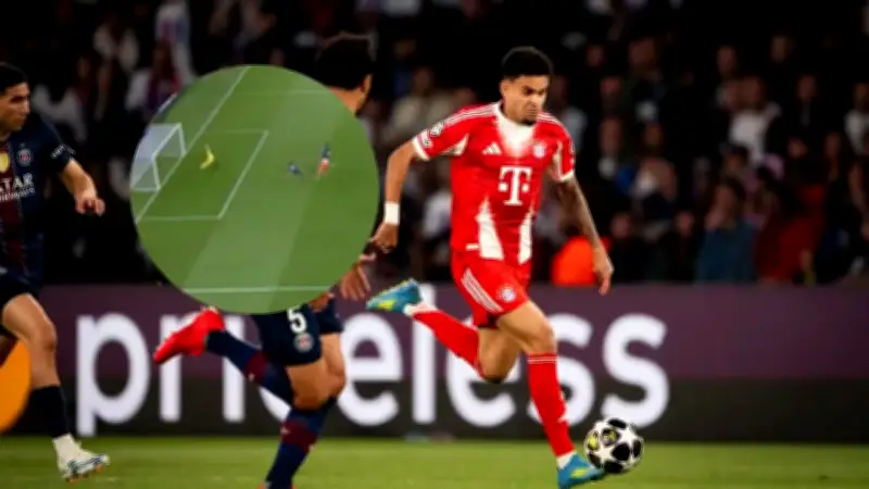 Golazo de Luis Díaz con Bayern en semifinal de Champions ante PSG