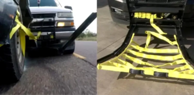 Grappler Police Bumper: El dispositivo que inmoviliza vehículos en fuga sin causar accidentes graves