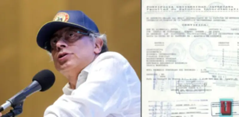 Gustavo Petro responde a críticas por notas universitarias publicando calificaciones de maestría