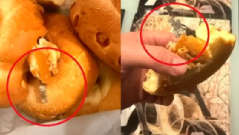 Hallan cuchilla de afeitar en roscón en Suba: mujer casi se asfixia