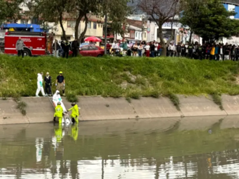 Hallan cuerpo sin vida en canal de San Fernando, noroccidente de Bogotá
