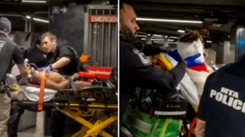 Hombre ataca con machete en metro de Nueva York: tres heridos y agresor abatido