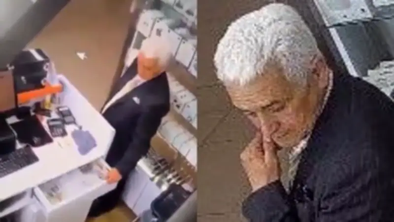 Hombre de traje captado robando 4 millones en tienda del aeropuerto El Dorado