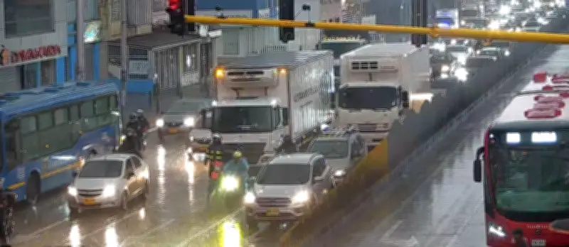 Ideam emite alerta por lluvias persistentes en Bogotá con riesgo de emergencias