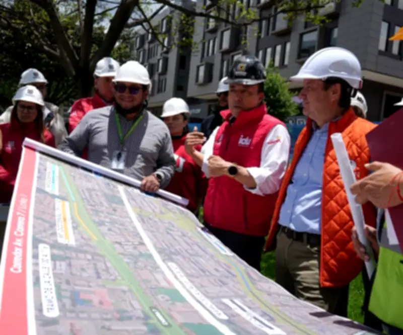 IDU inspecciona obras del Corredor Séptima en Semana Santa: avances clave entre calles 119 y 121