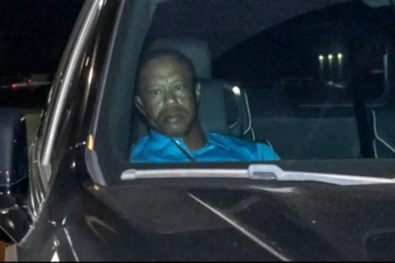 Imágenes inéditas revelan detalles del arresto de Tiger Woods tras accidente en Florida