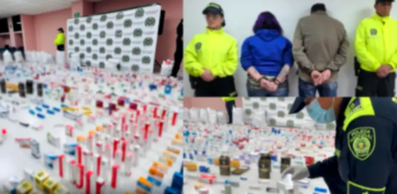 Incautan 211.000 dosis ilegales de medicamentos de alto costo en Barranquilla