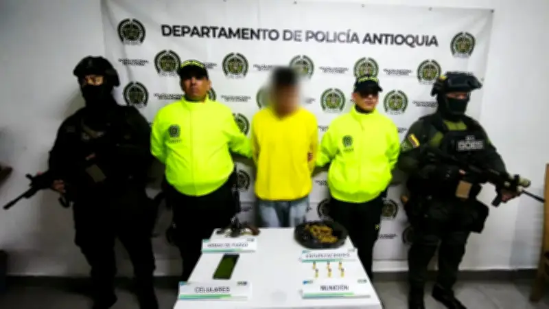 Incautan revólver vinculado al asesinato de lideresa social en Andes, Antioquia