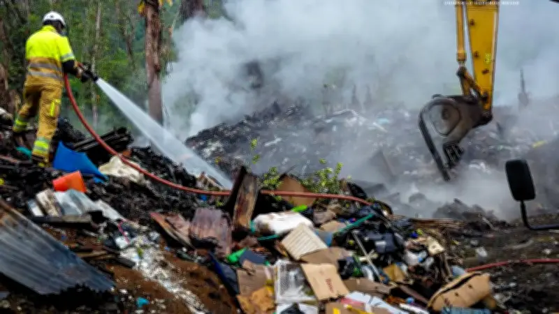Incendio en basurero de Bahía Solano afecta a 13.000 personas y causa enfermedades por humo