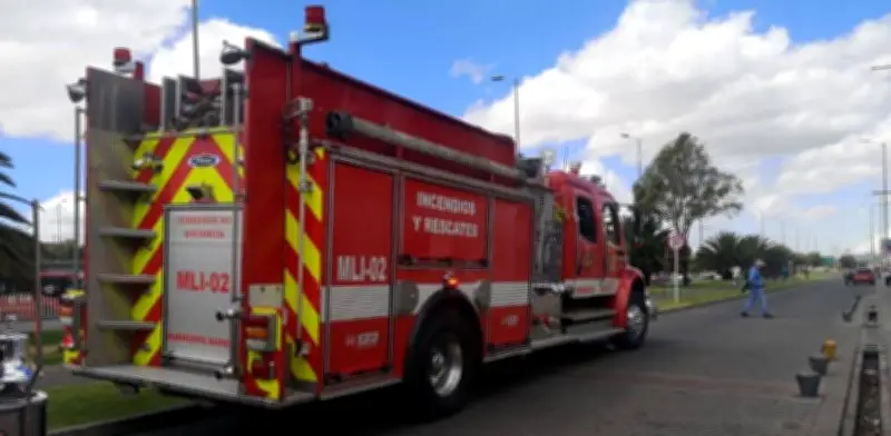 Incendio estructural en Chapinero obligó a evacuar edificio sin lesionados