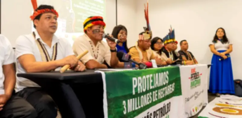 Indígenas denuncian en Santa Marta expansión petrolera en Amazonía