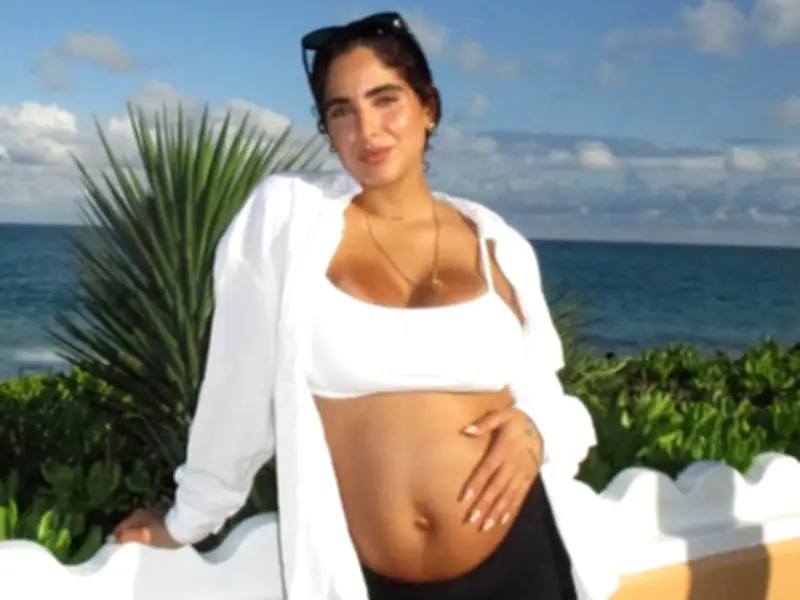 Influencer Isabella Ladera pide respeto: 'No me toquen la barriga, se siente como violación'