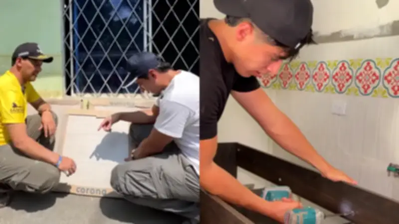 Influencer reconstruye vivienda para familia afectada por ola invernal en Córdoba