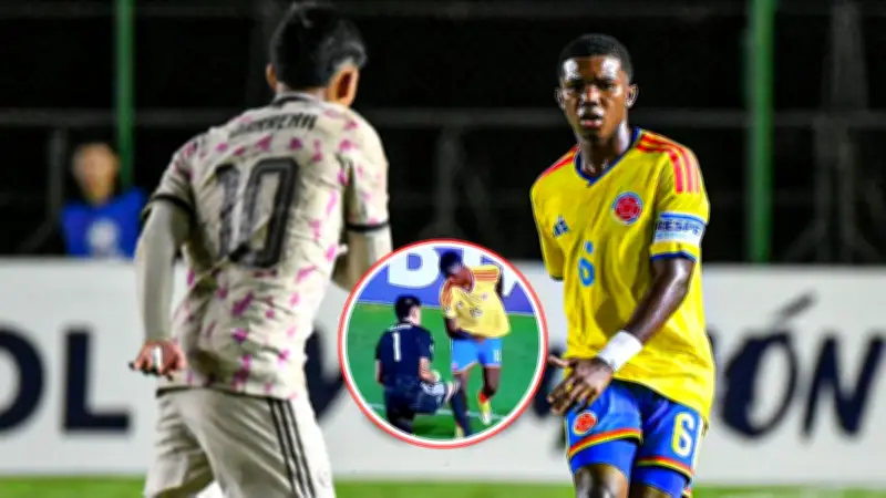 Insólito penal regala triunfo a Colombia Sub-17 sobre Chile en Sudamericano