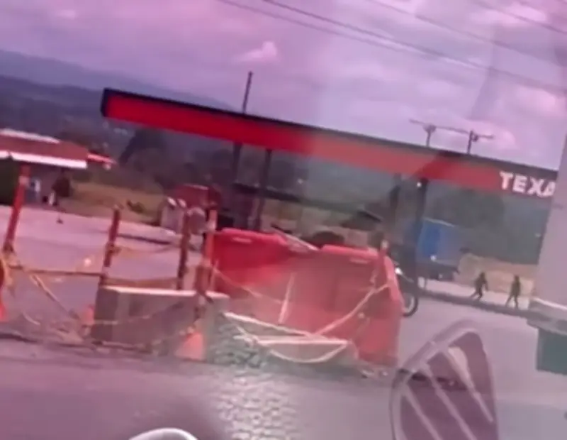 Intento de incendio en estación de servicio en la vía Popayán-Cali