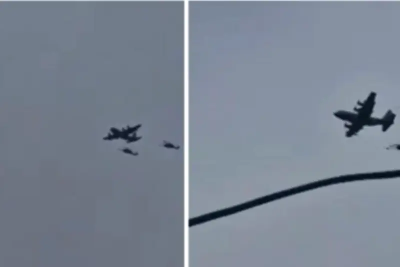 Irán derriba avión de combate estadounidense y ofrece recompensa por captura del piloto