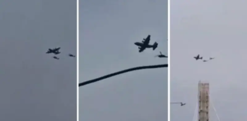 Irán derriba avión militar estadounidense y busca capturar tripulación en medio de guerra