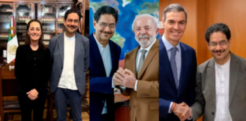 Iván Cepeda prioriza alianzas internacionales mientras resiste apoyos fuera de la izquierda colombiana