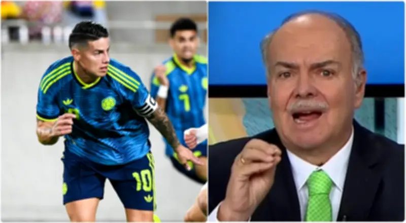 Iván Mejía Álvarez critica manejo de caso de salud de James Rodríguez