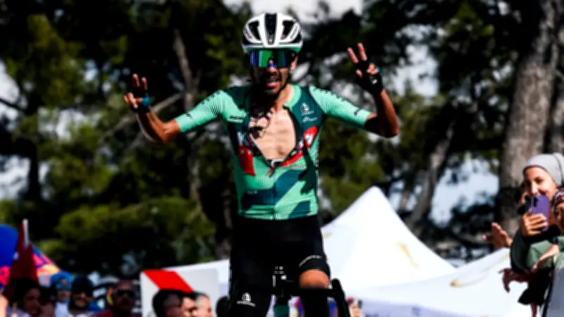 Iván Ramiro Sosa gana etapa y es nuevo líder del Tour de Turquía