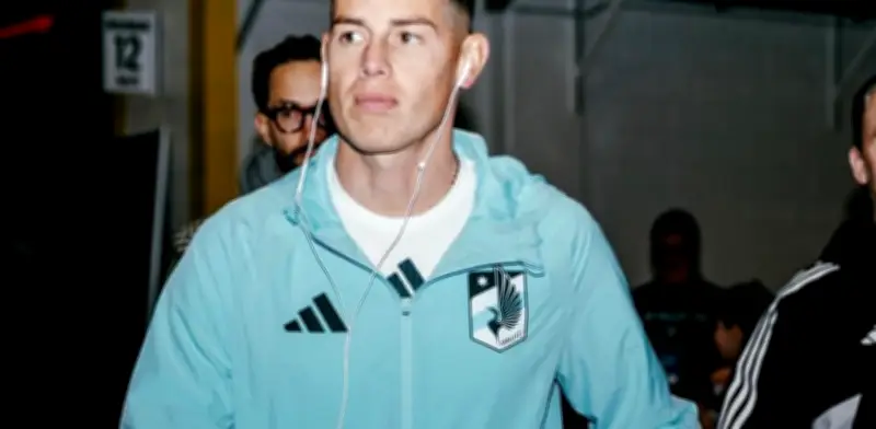 James Rodríguez se pierde partido del Minnesota United por enfermedad confirmada