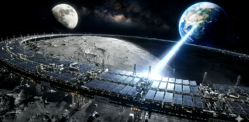 Japón propone un anillo solar lunar para abastecer de energía limpia a la Tierra