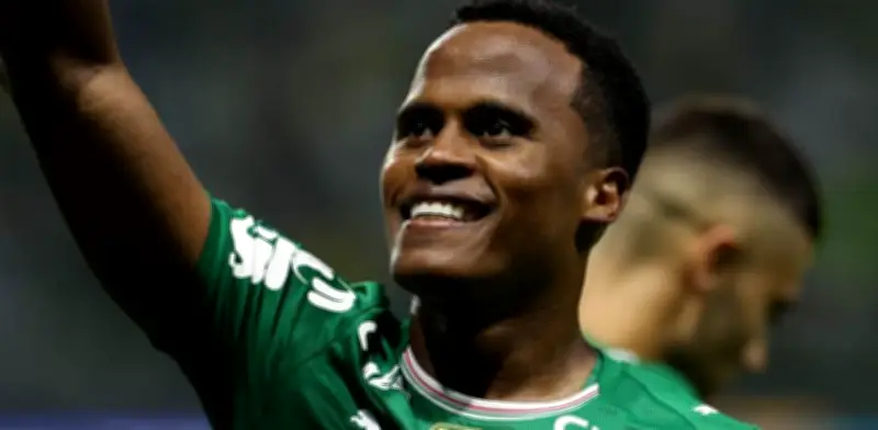 Jhon Arias marca un golazo con Palmeiras en el Brasileirao tras su regreso de Inglaterra
