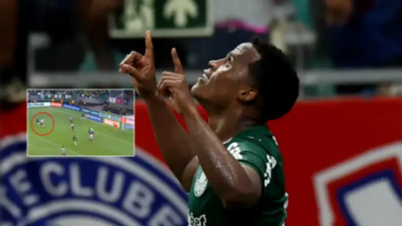 Jhon Arias marca un golazo con Palmeiras y llega encendido a la Copa Libertadores