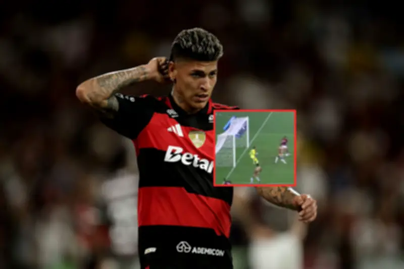 Jorge Carrascal falla increíble con Flamengo y es clave en gol de Medellín en Libertadores